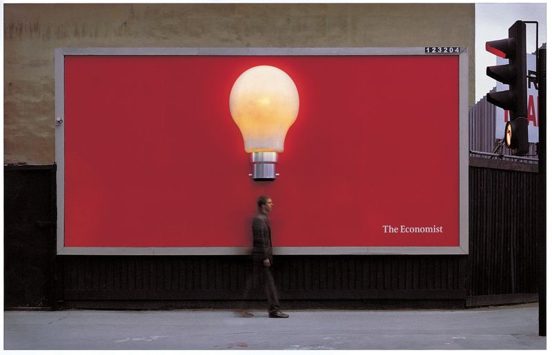 “Lightbulb” by Abbott Mead Vickers BBDO for The Economist