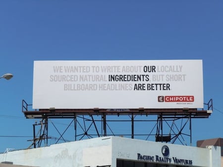 “Our Ingredients Are Better” by Chipotle Mexican Grill