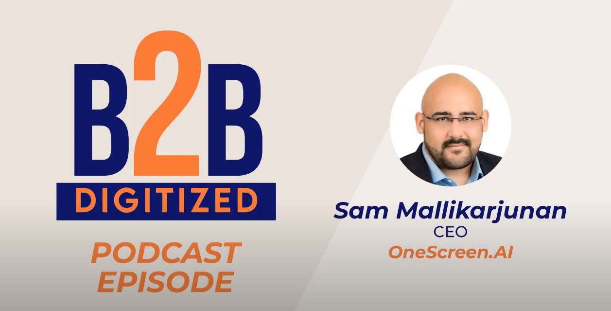 b2b digitized podcast with sam