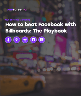 How to Beat Facebook with Billboards - playbook cover