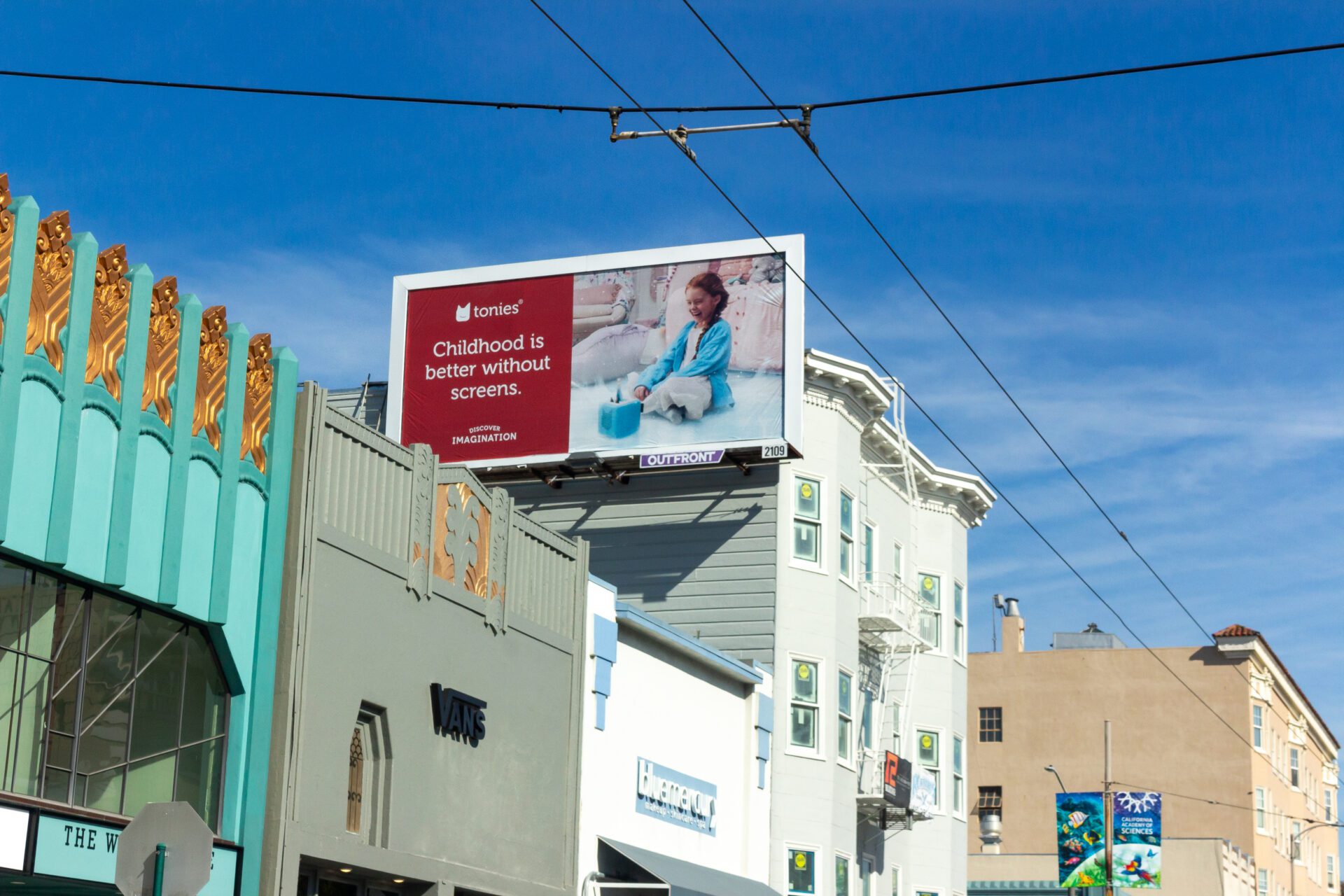 Tonies OOH San Francisco Poster Ad Campaign