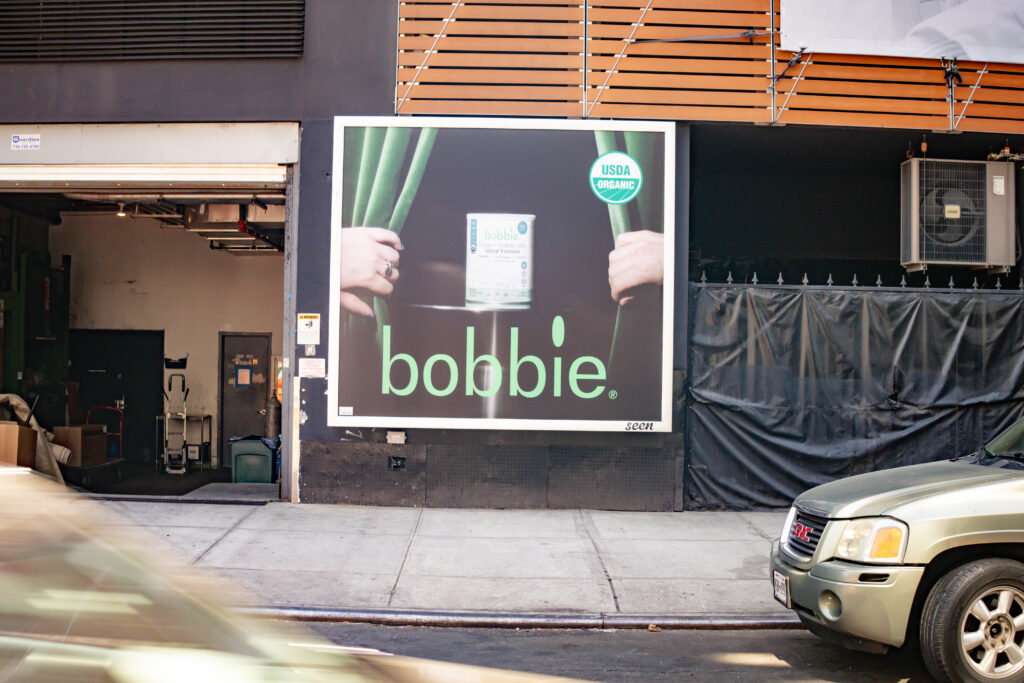 How Bobbie Drove Growth with an Out-of-Home Ad Launch Campaign with OneScreen